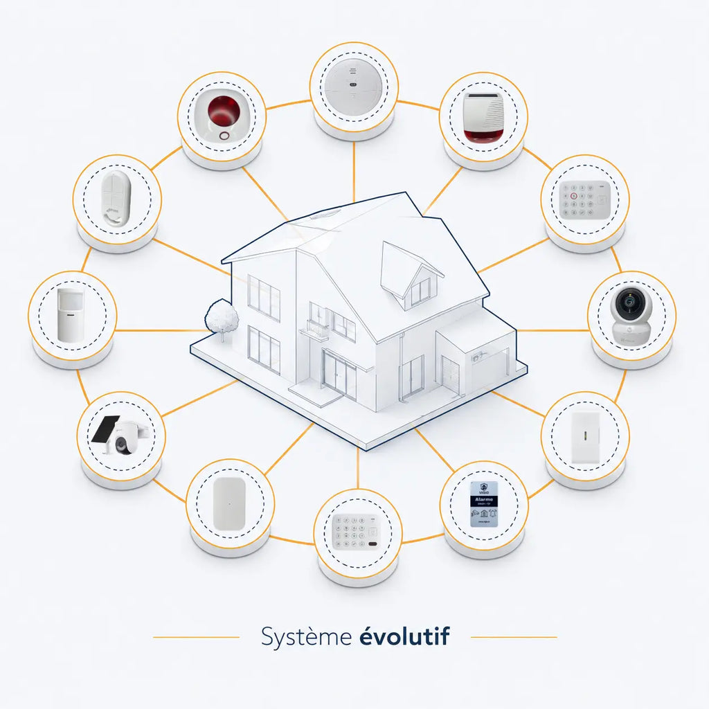 Pack Expert Maison - Alarme maison sans abonnement VIGIO