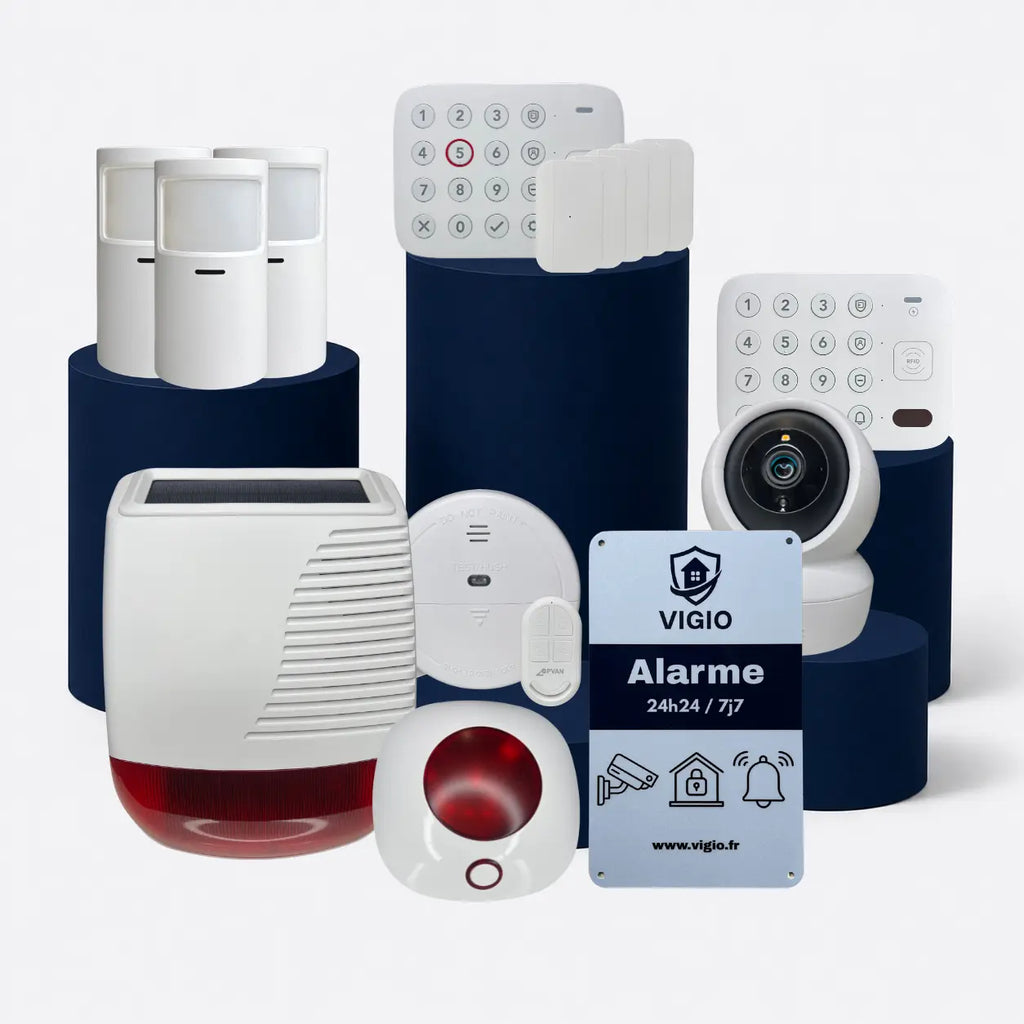 Pack Expert Maison - Alarme maison sans abonnement VIGIO
