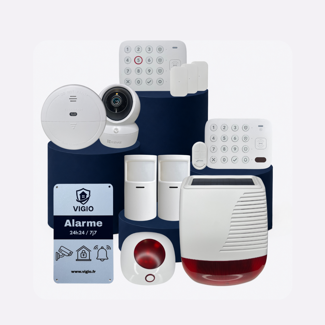 Pack Expert Pro - Alarme professionnelle sans abonnement VIGIO