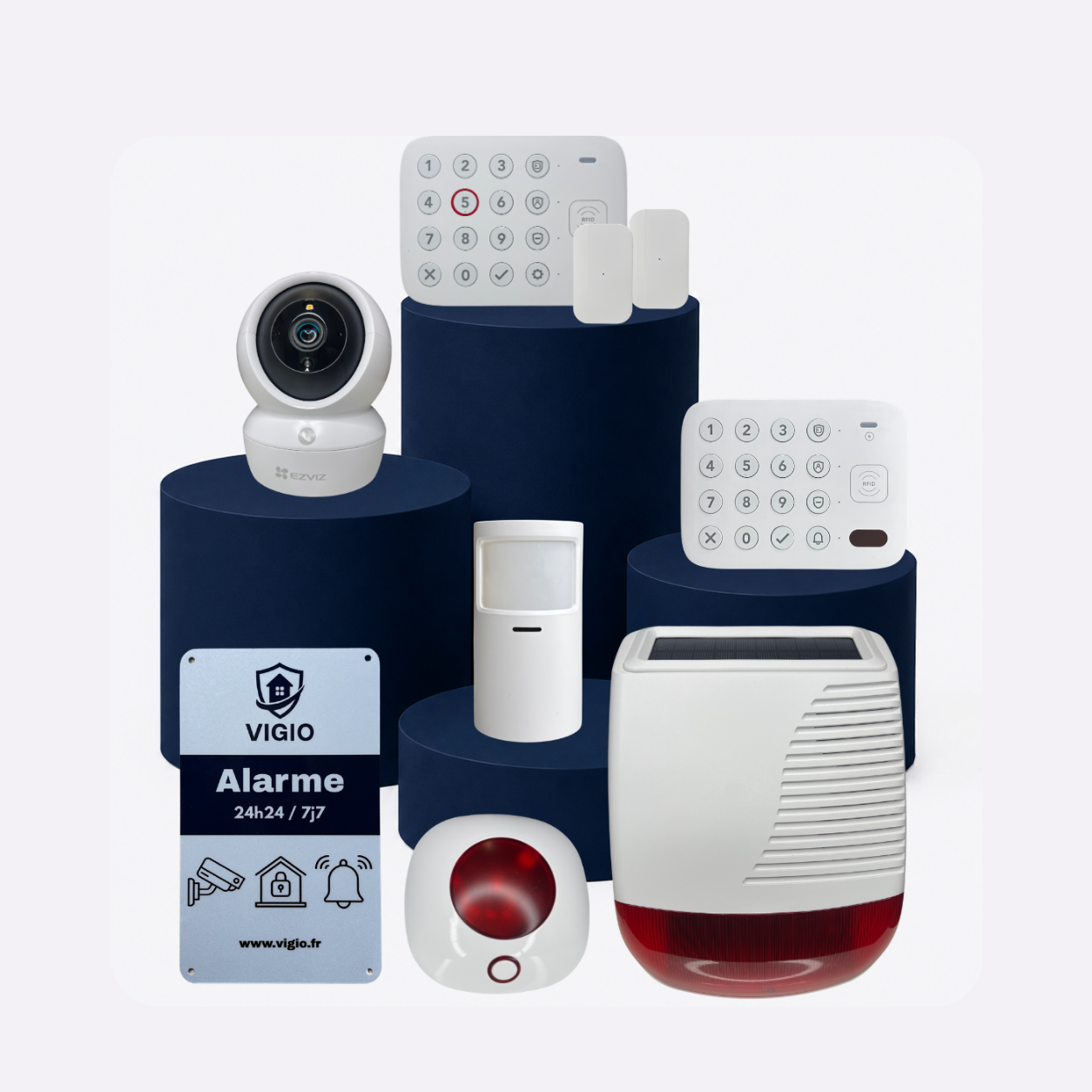 Pack Smart Pro - Alarme professionnelle sans abonnement VIGIO