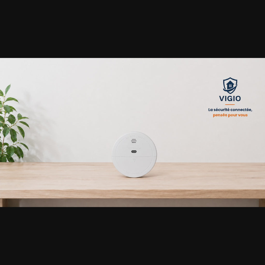 Détecteur de fumée connecté
